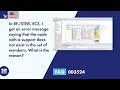 FAQ 003524 | In RF-/STEEL EC3, I get an error message saying that the node with a support does ...