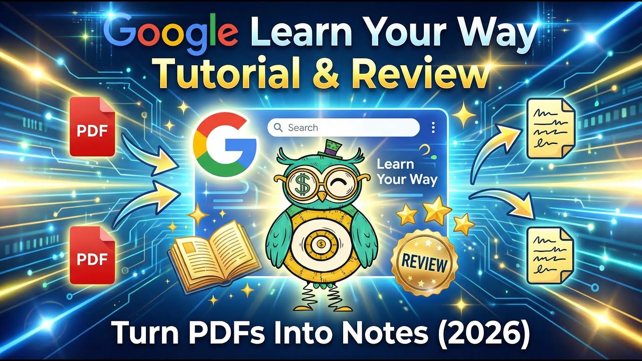 Google Learn Your Way Tutorial & Review | Turn PDFs Into Notes (2026)