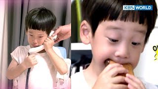 Seoeon's precious chocolate bread disappeared! [The Return of Superman / 2017.10.22]