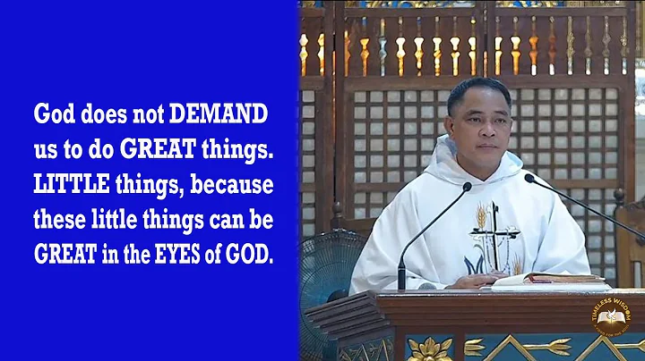 Timeless Wisdom Homily |Solemnity of Our Lord Jesus Christ King of the Universe|Fr Anthony Eudela OP