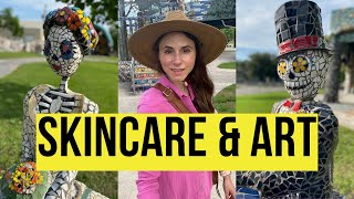 Skincare And Art At Smither Park | Vlog