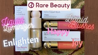 Rare Beauty Positive Light Liquid Luminizer Highlight Enlighten, Soft Pinch Liquid Blush Joy & Happy screenshot 1