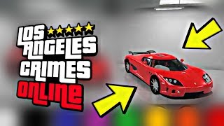 НОВАЯ МАШИНА/УГОН МАШИН/НОВАЯ АНИМАЦИЯ ОБНОВА LOS ANGELES CRIMES ONLINE НА АНДРОИД screenshot 3