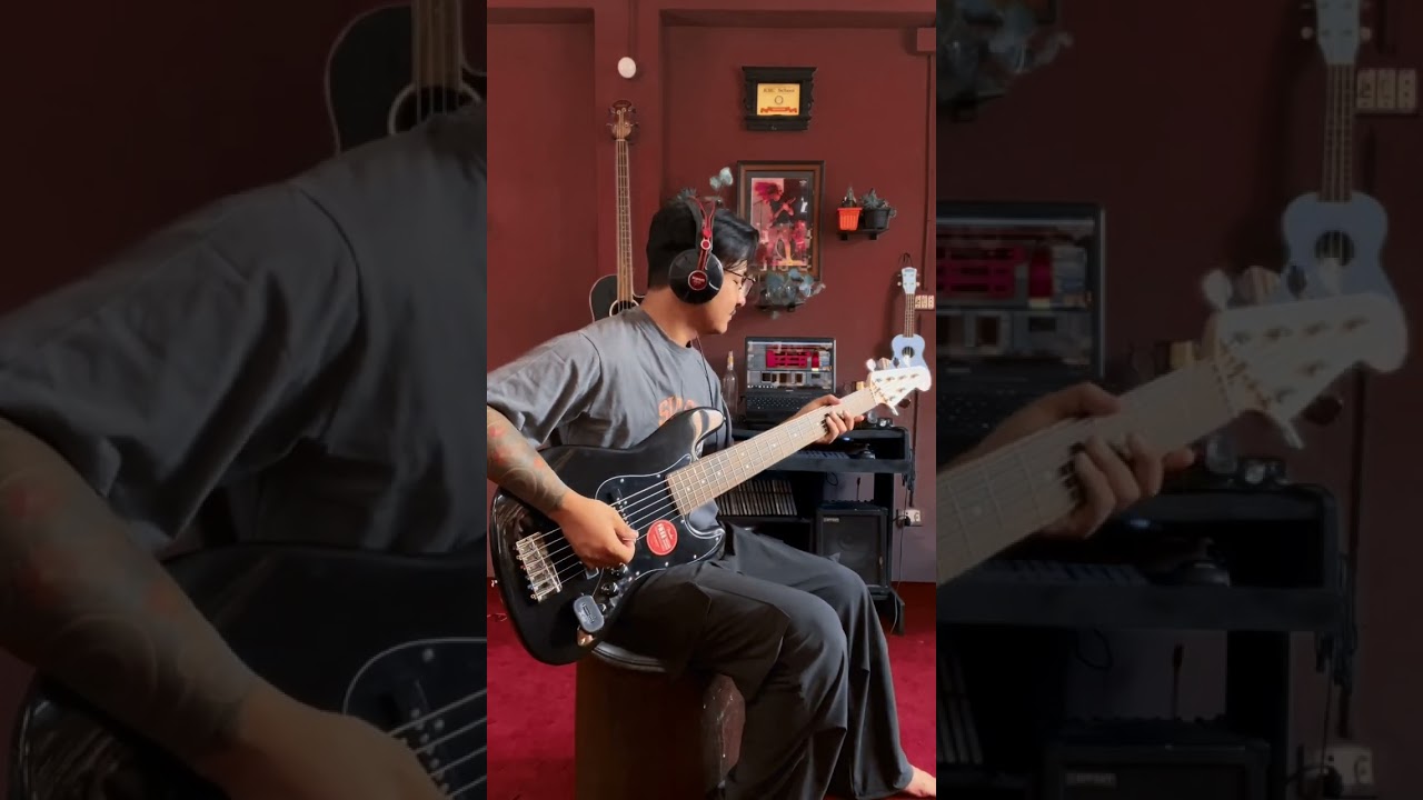 Up Into The Ether - Bass Cover I Built The sky