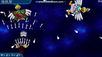 Chicken Invaders 5: 9th boss: Brothers Reunited