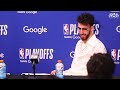 Chet Holmgren on Being Prepared | Playoffs | Round 1 Game 3 | Postgame Media | April 25, 2026
