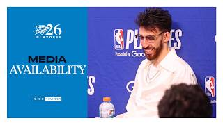 Chet Holmgren on Being Prepared | Playoffs | Round 1 Game 3 | Postgame Media | April 25, 2026