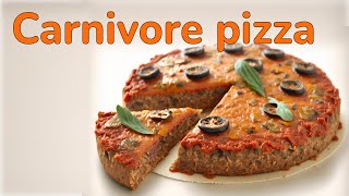 How to make delicious CARNIVORE PIZZA with rice flour at home