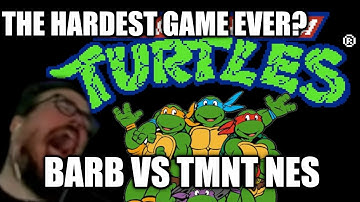 THIS GAME IS CURSED - Can BarbarousKing beat TMNT for the NES?