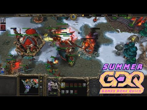 Warcraft III: Reign of Chaos Undead Campaign by CovertMuffin in 49:53 – SGDQ2018