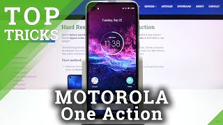 MOTOROLA One Action TOP TRICKS | Best Apps | Cool Features screenshot 1