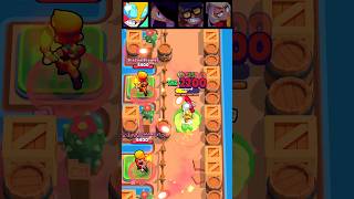 Reaching the TELEPORT: Surviving Amber's Gedgets P2 #brawlstars #bs #brawlstarsshorts #viral #shorts