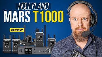 Hollyland Mars T1000 Full-Duplex Wireless Intercom System | Wireless Talkback System