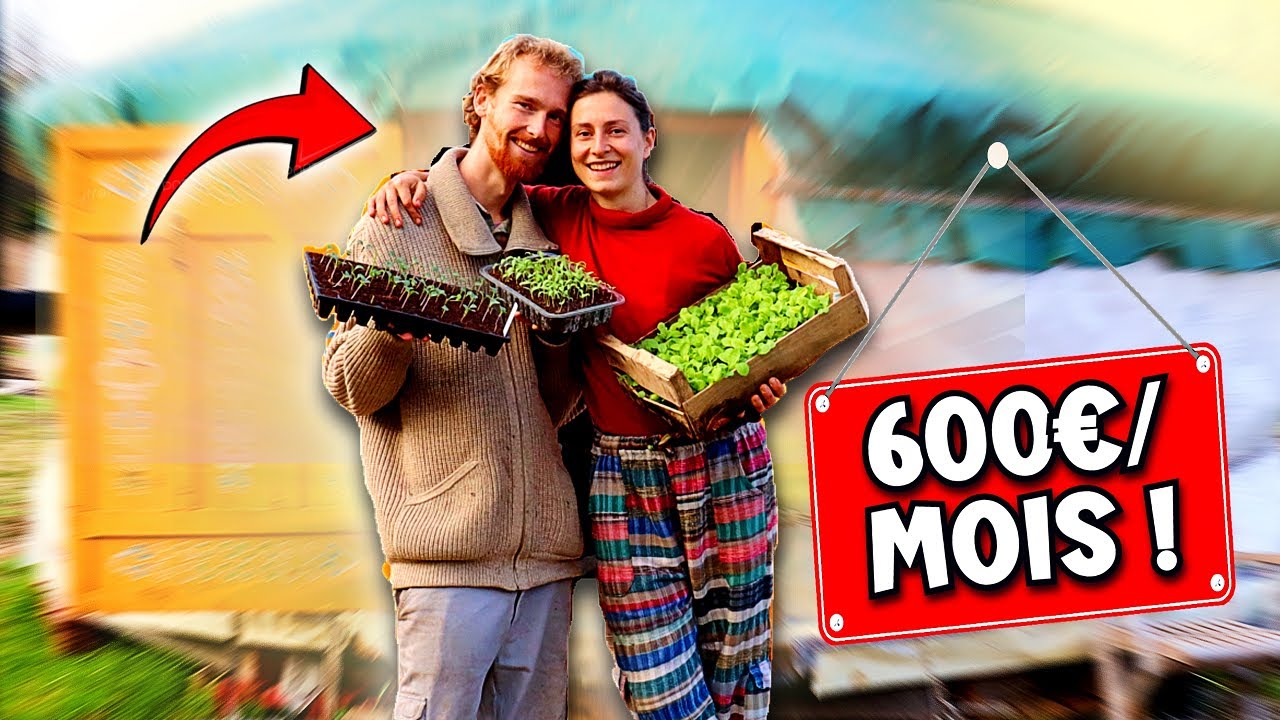 Ce couple vit en Yourte avec seulement 600€/mois... et ils sont heureux ! - Le Jeune Paysan