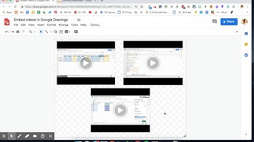 Embed videos into Google Drawings