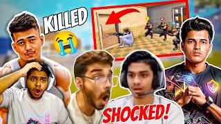 SHOCKING BGMI Streamers Killed by Pro Players On Stream | BEST Moments in PUBG Mobile