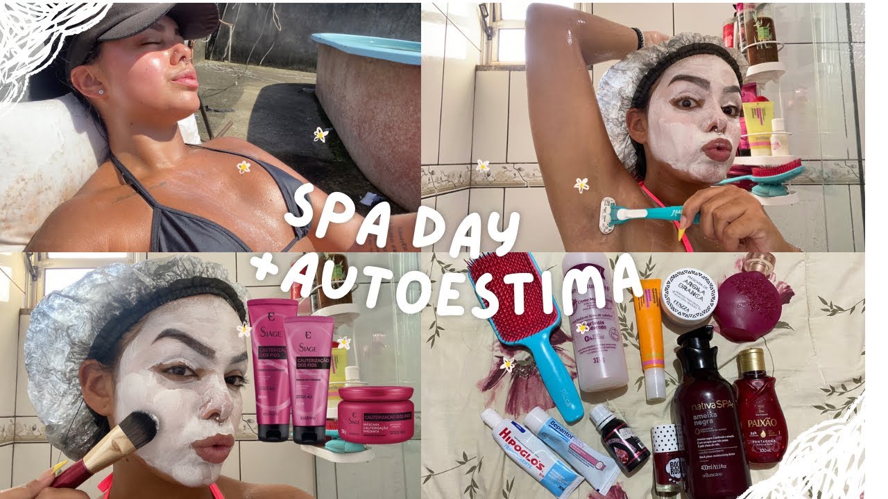 SPA DAY- em busca dá autoestima e autocuidado 🛀🧼✨💕 #spaday
