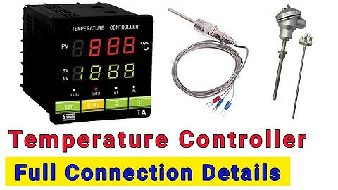 How to Control REX-C100 Controller the temperature. Full details are given in this video.