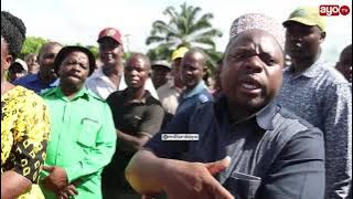 RC CHALAMILA “HAPA MMEFUATA MAJI ONDOKENI KWENYE MIKONDO YA MAJI,  NITATOA MUDA MAJI YAKIPUNGUA”