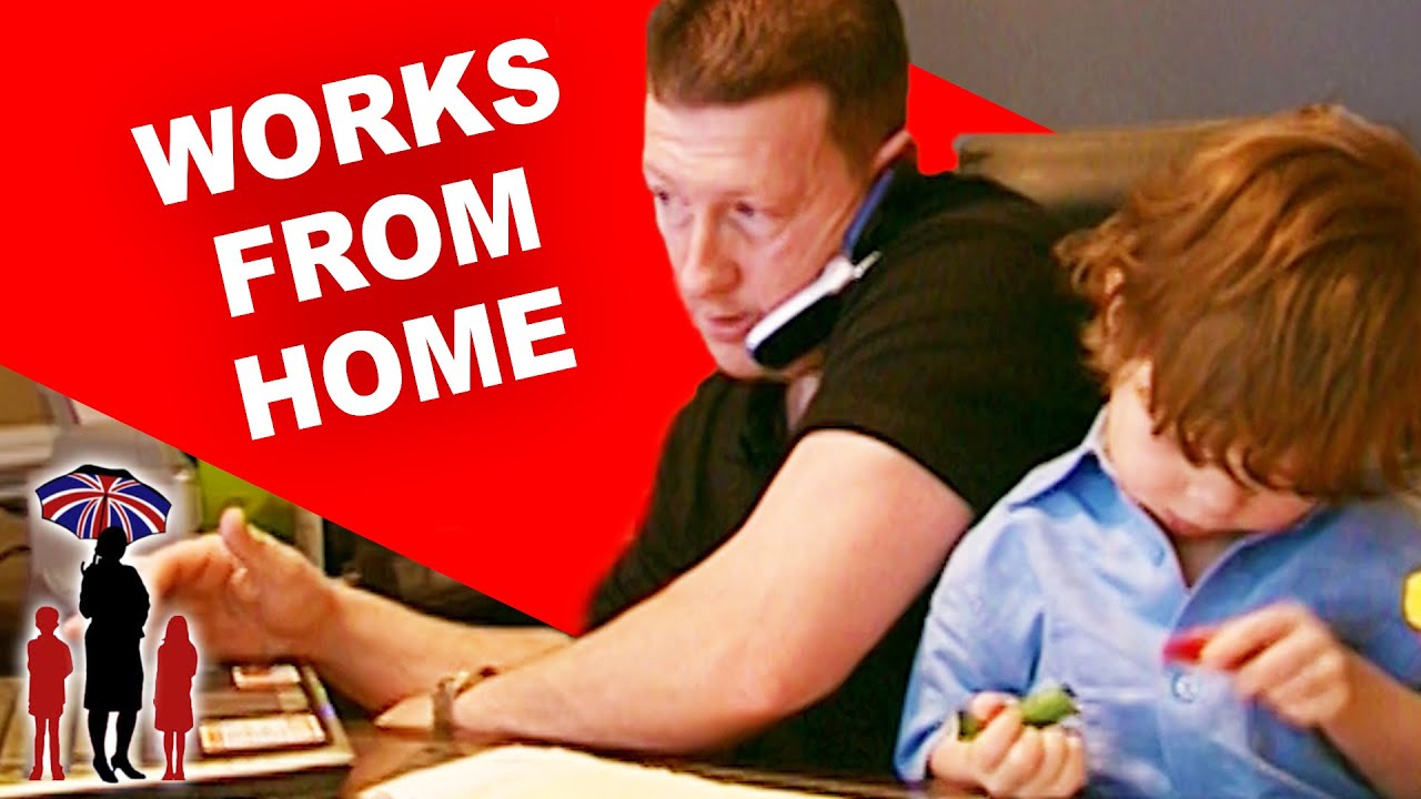 Dad Puts Kids to Bed So He Can Work in Peace | Supernanny