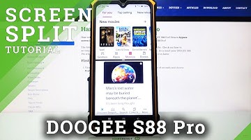 How to Use Split Screen Function on DOOGEE S88 Pro – Double Display