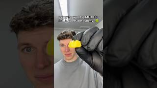 🤢👃🏻Trying the WORLD’S SMELLIEST FRUIT as a peelable gummy… Oh no👃🏻🤢 #shorts
