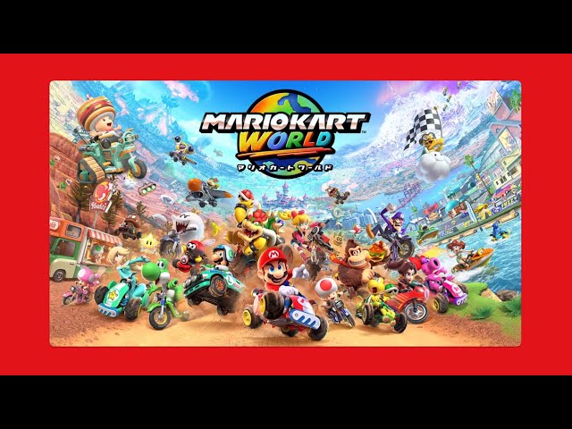 MARIOKART WORLD マリオカートワールド Nintendo Switch 2 ソフト『マリオカート ワールド』は本日発売