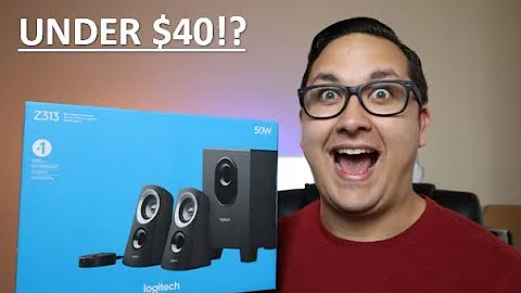 Logitech Z313: Amazing Sound, Crazy Price! (Budget Friendly Speakers)