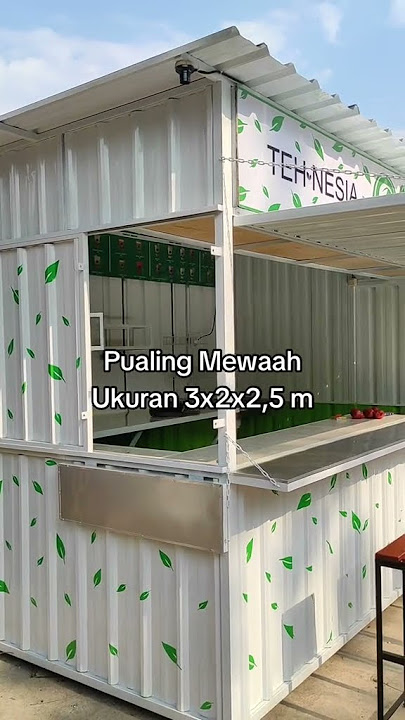 Booth Es Teh Sultan Murah di Pabrik Booth Container 0812 2825 8787