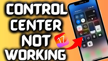 How to fix control centre not working on iPhone 2023 (iOS 17)