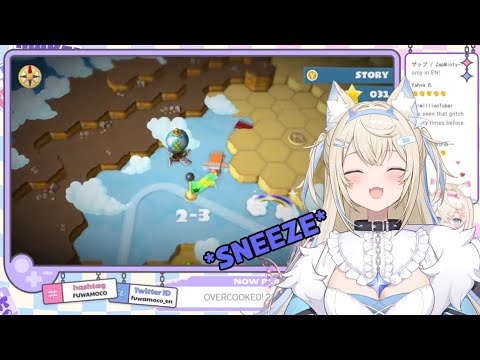 Fuwawa's Cute Sneeze