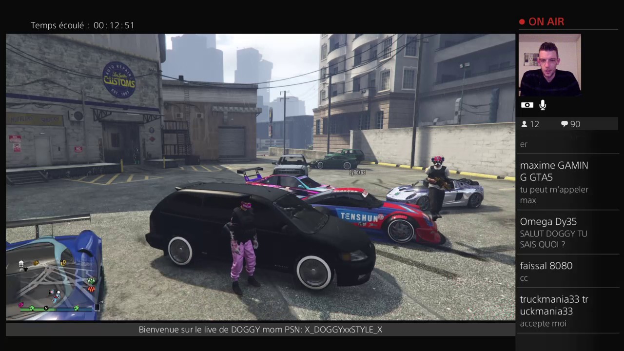 | FR PS4 HD | LIVE ROAD TO 2K | GTA 5 ONLINE | - YouTube