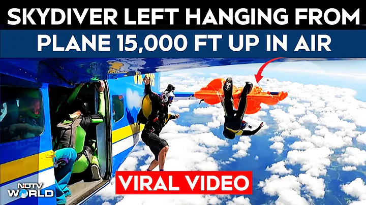 Skydiver Cuts Himself Free After Parachute Snags on Plane at 15,000 ft