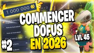COMMENCER DOFUS EN 2026 ! AVENTURE A 0 BUTIN 4 ! ep 2 ! LE PREMIER MILLION DE KAMAS !