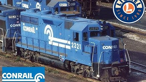 Lionel Legacy Conrail GP35 What Happened O Gauge