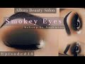 Smokey & Arabic Eyes Makeup Tutorial  |smokey eyes step by step |Naghmana Akmal
