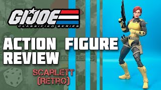 GI Joe Classified | Scarlett (Retro) | Action Figure Review