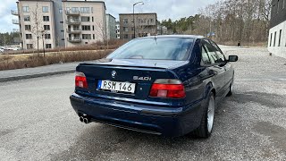 BMW 540i E39 m sport mint condition part 1 exterior