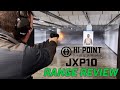 Hipoint jxp10 10mm pistol range review