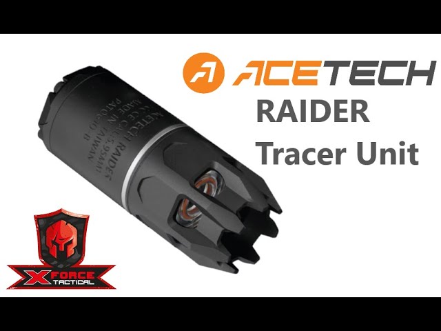 AceTech RAIDER Tracer Unit by X-Force Tactical - YouTube
