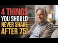 After 75, Be Wise to Keep These 4 Things Hidden From Your Family for Peace and Dignity!