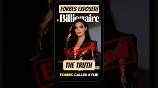 Forbes Called Kylie a Billionaire... Then EXPOSED Her! 💀 #shorts #viral #billionaire
