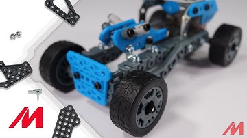 Meccano/Erector | 10 Model Rally Racer (18203) | Build #10