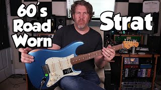Fender Vintera Road Worn 60S Stratocaster - Lake Placid Blue