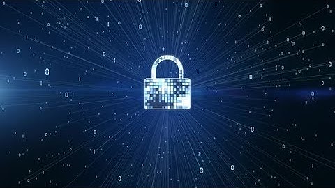 Lock Icon Cyber Security Concept | Motion Graphics - Videohive template