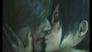 Ada Kissing Leon