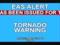 Emergency alert system tornado warning divide county nd