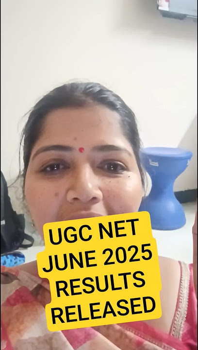 UGC NET JUNE 2025 RESULTS OUT