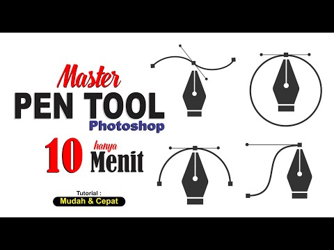 Cara Menguasai Pen tool Hanya 10 Menit - Photoshop Basic