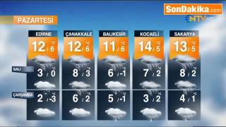 Meteoroloji İstanbul İçin Saat Verip Uyardı